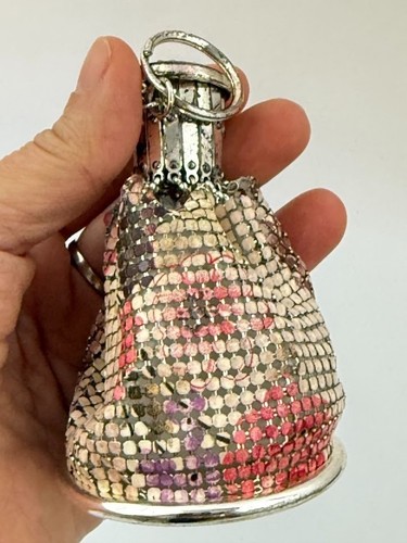 Vintage metal mesh - vintage, chatelaine