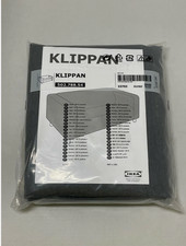 Ikea KLIPPAN loveseat sofa COVER ONLY, vissle gray 502.788.54 - NEW