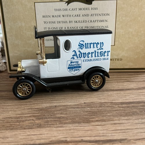 Lledo surrey advertiser 125 - lledo,