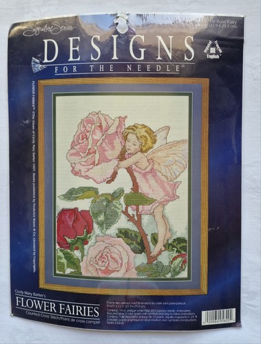 Counted cross stitch flower - stitch,