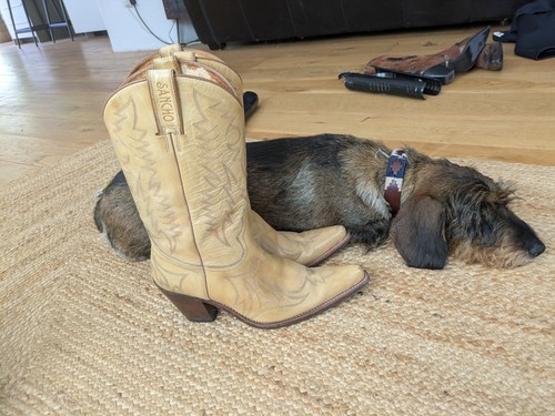 Sancho leather cowboy - leather,
