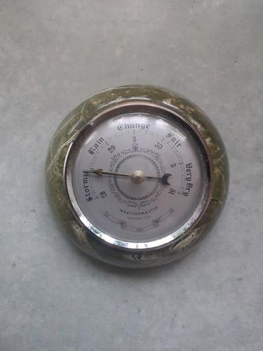 Weathermaster barometer - barometer, in