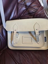 Zatchels cream leather