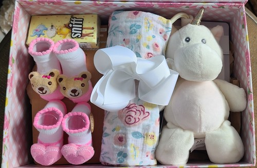 New baby girl gift - girl, set,