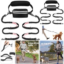 Dual Dog Leash Belt Hands Free
