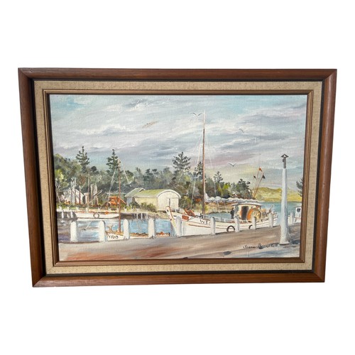 Original maritime oil painting - original,