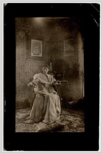 1910s woman morris chair - morris,