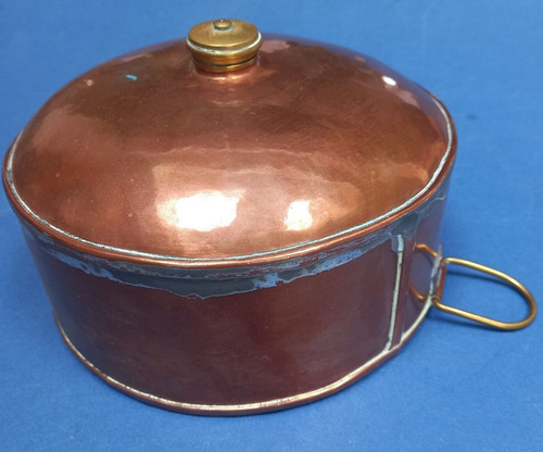Copper bed warming pans - 30's,