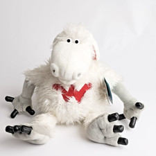 LARGE WOOLY sheep  soft toy PLUSH Woolco WOOLY WOOLWORTH 20"  vintage 2003
