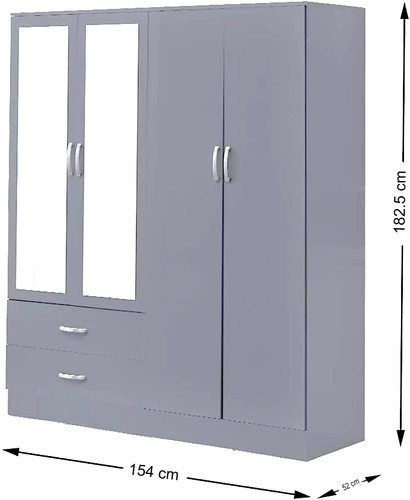 Modern bedroom furniture set - furniture,
