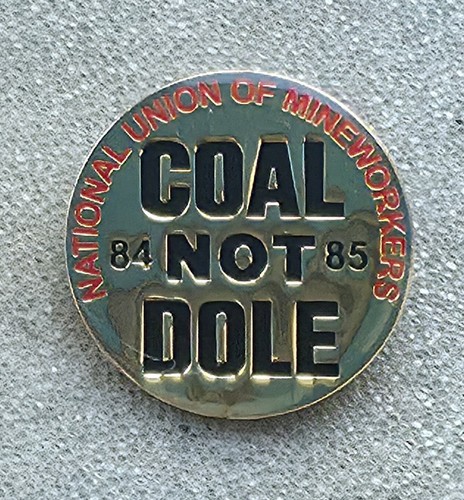 Coal not dole badge mining - not,