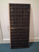 printers wooden type tray 82cm