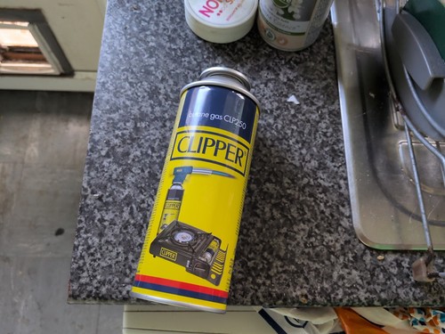 400ml butane gas canister - butane,