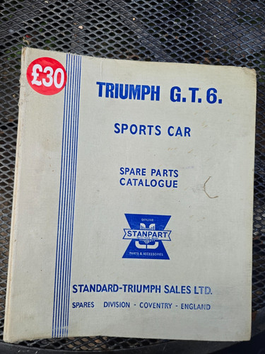 Triumph gt6 mark - 1, 2