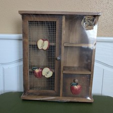 Vintage Rustic Wooden Apple