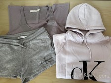 Girls Womens Calvin Klein, Reiss Outfit Jumper ,Shorts ,Top Age 14 or XS/S