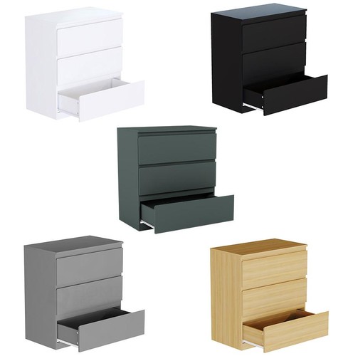 Modern drawer bedside - modern,