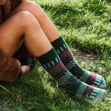 Socks Nordic Svea Green Unisex
