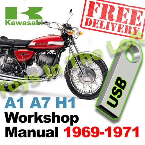 Kawasaki h1 service - a1, a7