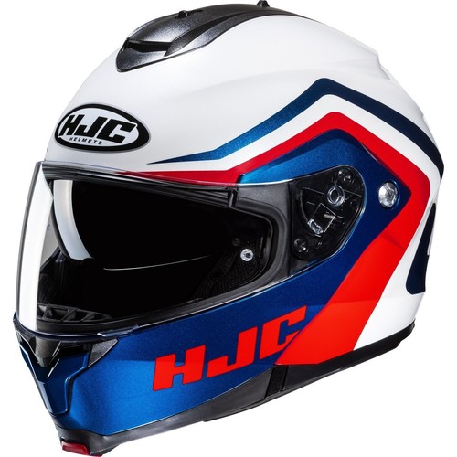 Hjc c91n nepos white - white, blue