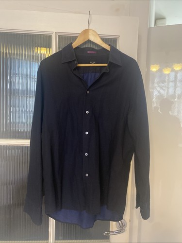 Paul smith shirt navy blue - paul,