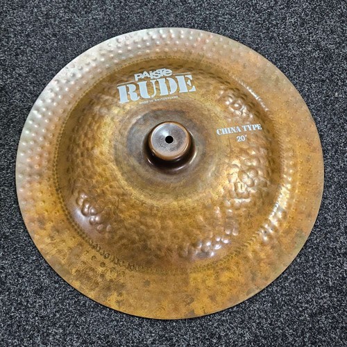 China cymbal paiste - paiste, rude