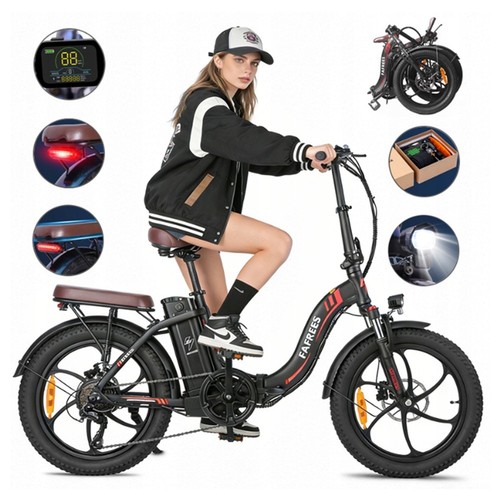 Folding electric bike - folding,