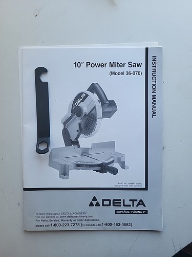 Delta 075 power miter - 36-075,