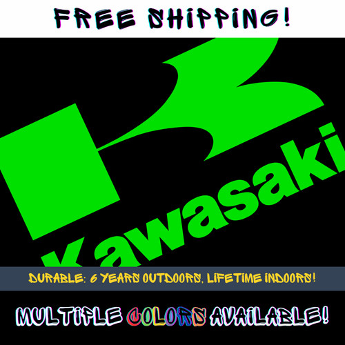 Kawasaki vinyl decal - sticker,