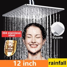 12" Square Shower Head Chrome