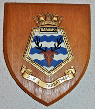 RFA Tarbatness shield plaque