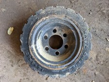 18 X 5 X 12 1/8  SOLID FORKLIFT TYRE 