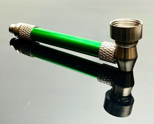Metal smoking pipe plain - metal,