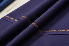 Purple Windowpane Checked
