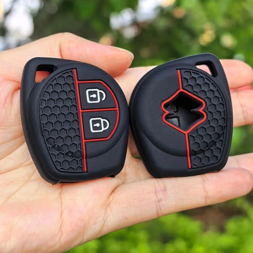 Button silicone car key - button,