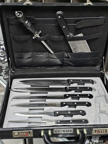 Solingen briefcase knife set - knife,