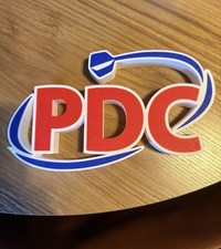 Pdc Dart Sign