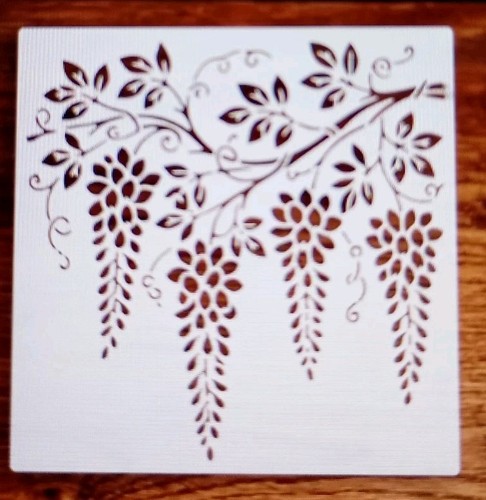 Large wisteria flower reusable - wisteria,