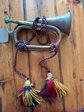 World War Bugle Some Damages To  Cord And Mouth Piece