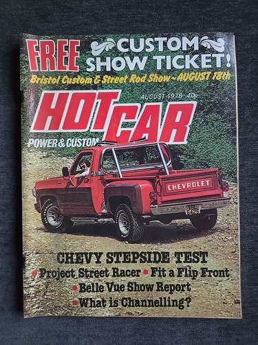 Hot car magazine august - car,
