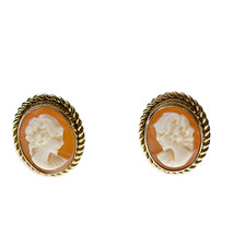 Vintage 9ct Gold  Shell Cameo