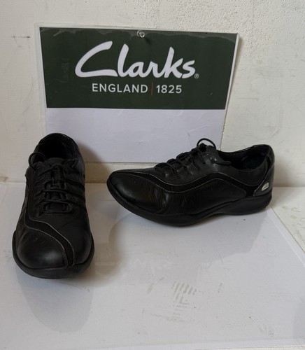 Clarks wave black - clarks, leather