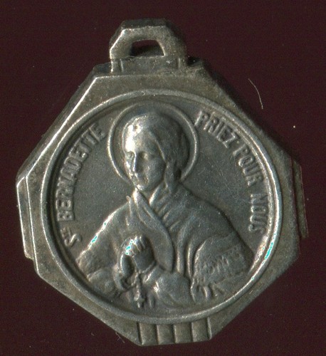Antique silvered medal st - antique, of