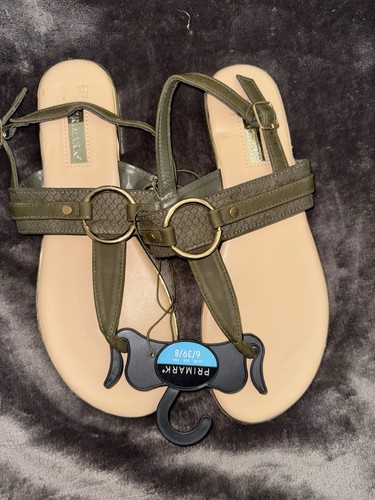 Size khaki green toe - size, 6