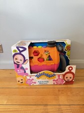 Teletubbies Noo-noo Pull & Play Shape Sorter Set Sound & Music New Xmas Toy 18m+