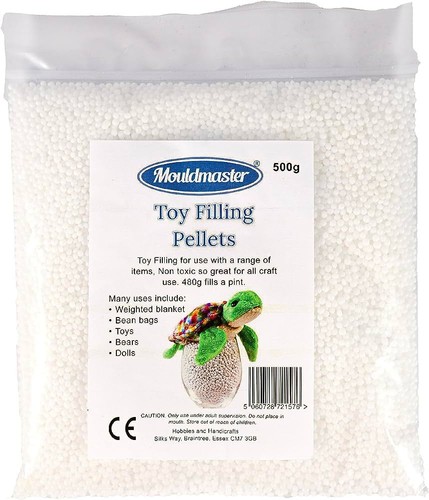 Toy filling white granules - toy,