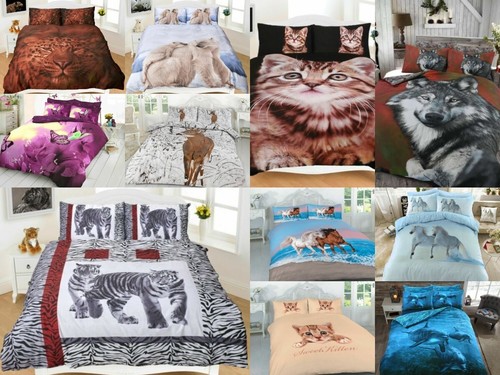 Animal print polycotton - 3d,
