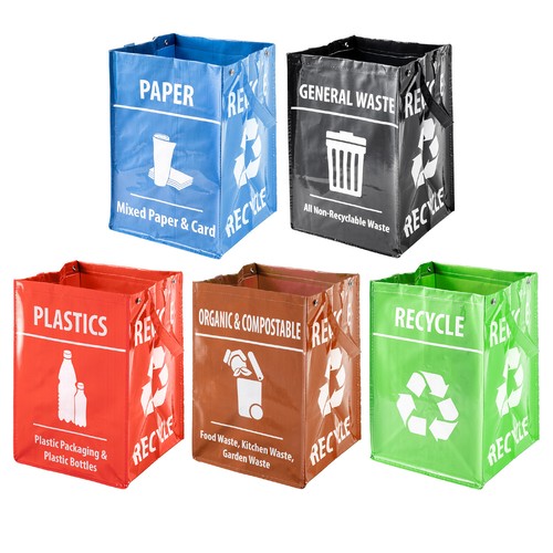 Reusable recycling bags - recycling,