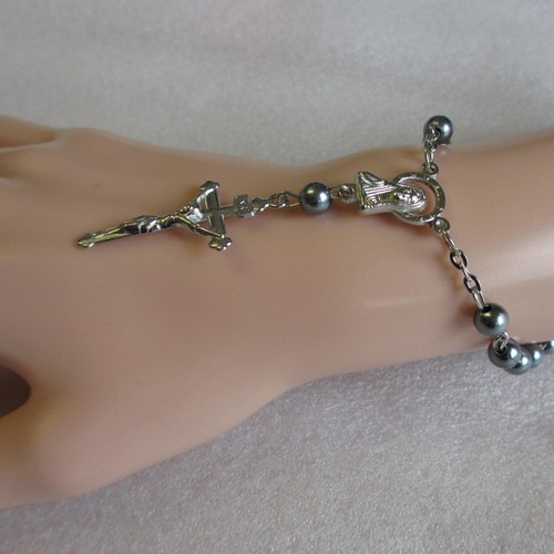 Buy2free1 faux pearl rosary - buy2free1,