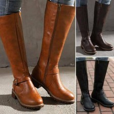 Women Casual Knee High Horse